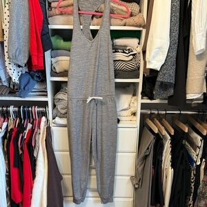Vuori Heather Gray Women's Jumpsuit